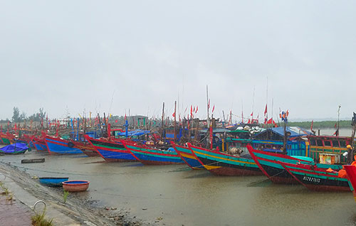 Người dân Bắc Trung Bộ chằng chống nhà, neo tàu đón bão