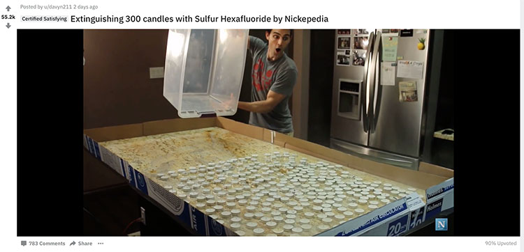 Bài đăng tải trên diễn đàn Reddit.