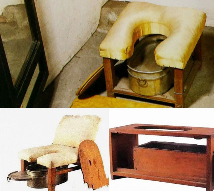 Một vài "mẫu thiết kế" quan phòng ở hoàng cung ngày xưa.
