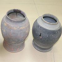 3 hũ sành cổ thời Trần - Lê được phát hiện ở khu vực Văn miếu Hà Tĩnh