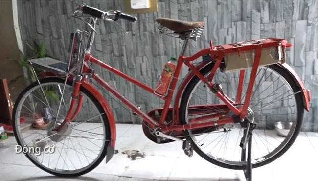 Xe đạp điện tích hợp tính năng chạy lùi.