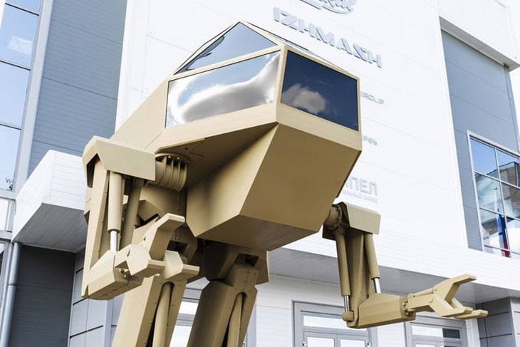 Nga trình làng robot chiến đấu khổng lồ với thiết kế giống 