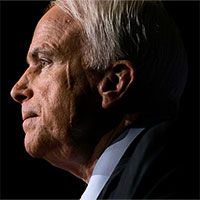 Thượng nghị sĩ John McCain mắc ung thư não thể nguy hiểm nhất