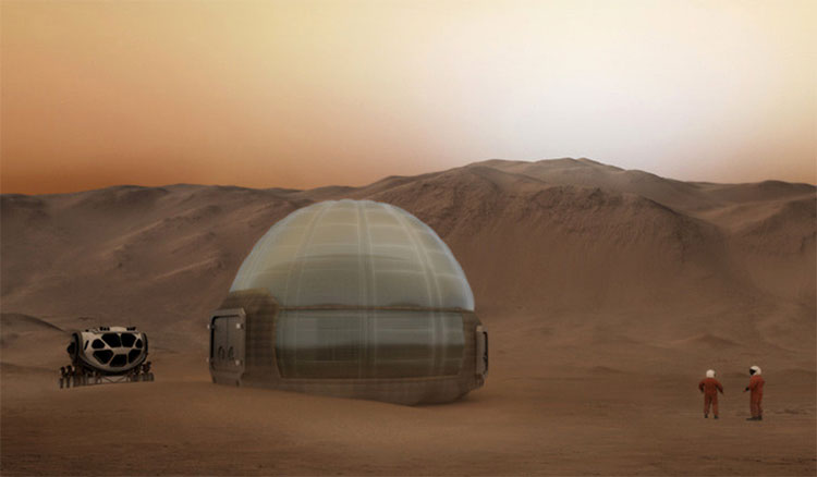 Cận cảnh ngôi nhà sao Hỏa của NASA