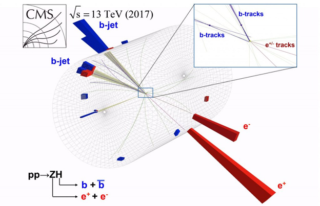 Khám phá quan trọng: Lần đầu tiên quan sát được phân rã của hạt Higgs