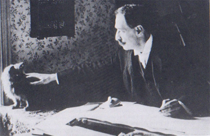 Chứng tâm thần phân liệt của họa sĩ Louis Wain qua tranh vẽ mèo