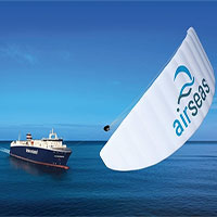 Tiết kiệm kinh phí, công ty Airbus phát triển diều cho tàu buồm