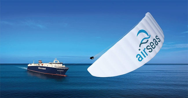 Tiết kiệm kinh phí, công ty Airbus phát triển diều cho tàu buồm