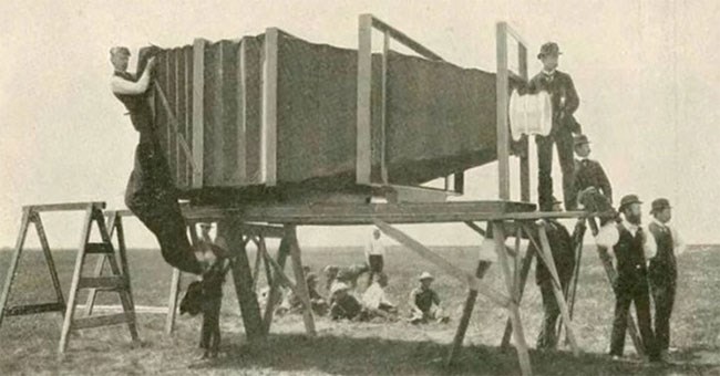 Máy ảnh lớn nhất thế giới được tạo ra... chỉ nhằm chụp toàn cảnh một đoàn tàu