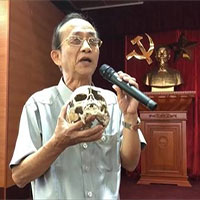 PGS Nguyễn Lân Cường kể lần đầu tiếp cận xương sọ người tiền sử