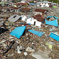 Thảm họa động đất sóng thần tại Indonesia: Số nạn nhân thiệt mạng gần 1.600 người
