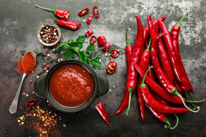 Một số người ăn ớt mà thấy 