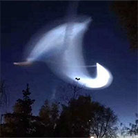 Vật thể lạ xuất hiện trên bầu trời Trung Quốc