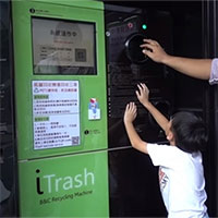 Độc đáo chiếc máy đổi rác thành tiền tại Đài Loan, Trung Quốc