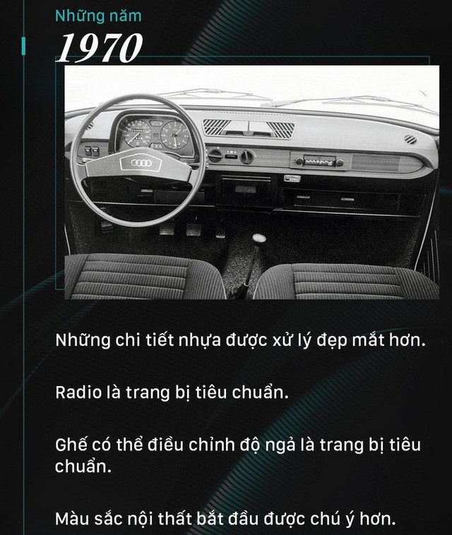 Nội thất xe hơi đã thay đổi như thế nào trong 100 năm qua?