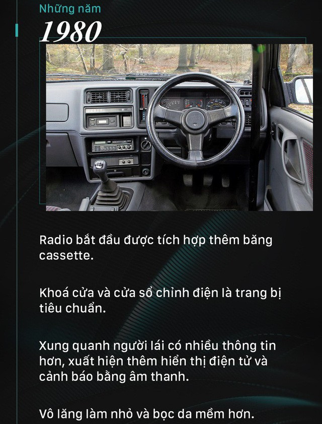 Nội thất xe hơi đã thay đổi như thế nào trong 100 năm qua?