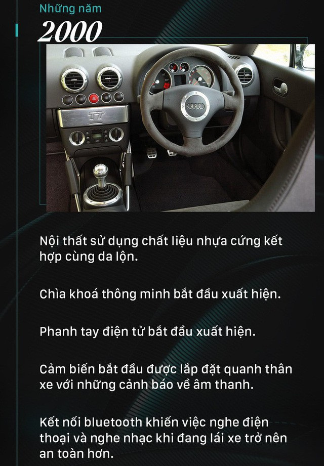 Nội thất xe hơi đã thay đổi như thế nào trong 100 năm qua?