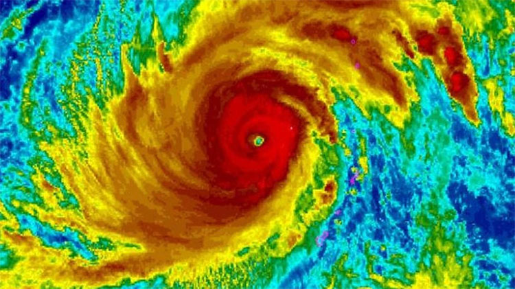Siêu bão mạnh kinh hồn ngang ngửa Haiyan tiến về châu Á
