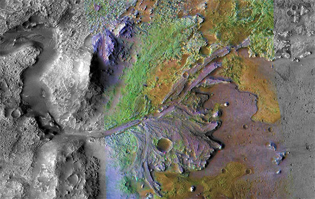 Hố khổng lồ nơi NASA săn sự sống ngoài Trái đất