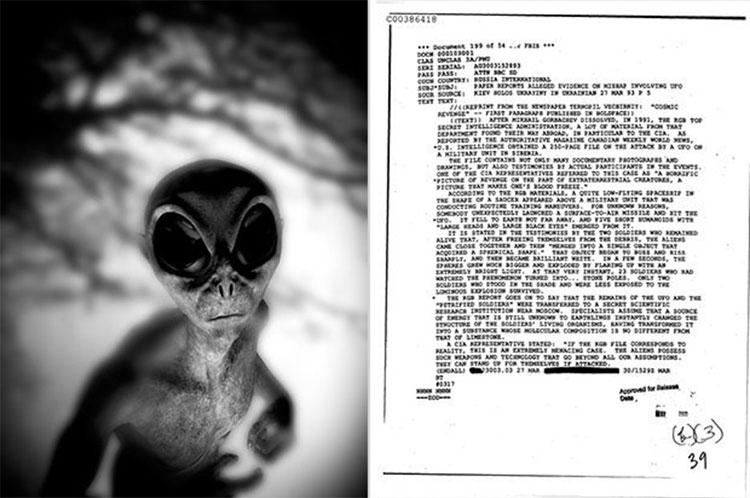 CIA tiết lộ bí ẩn cuộc tấn công của lính Liên Xô vào người ngoài hành tinh