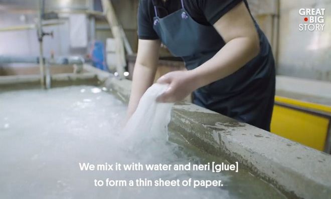 Kỳ công và tỉ mỉ, đây là cách người Nhật tạo ra loại giấy mỏng nhất thế giới