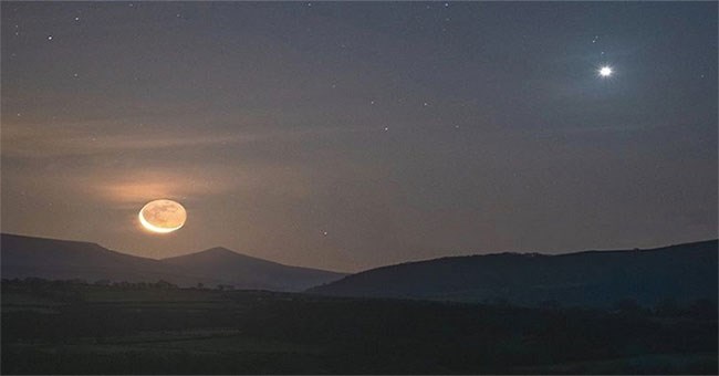 Hành tinh bí ẩn xuất hiện trên bầu trời Anh quốc