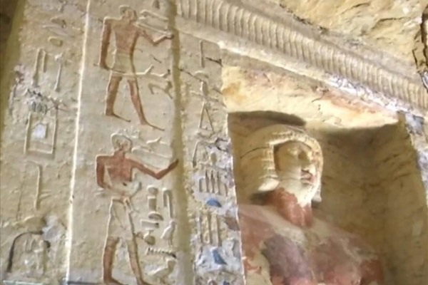 Ai Cập phát hiện ngôi mộ cổ 4.400 tuổi nghi chứa đầy kho báu