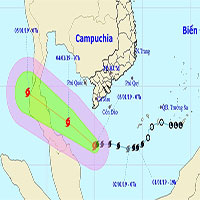 Bão số 1 tăng cấp, cảnh báo Nam Bộ mưa lớn, dông lốc và gió giật