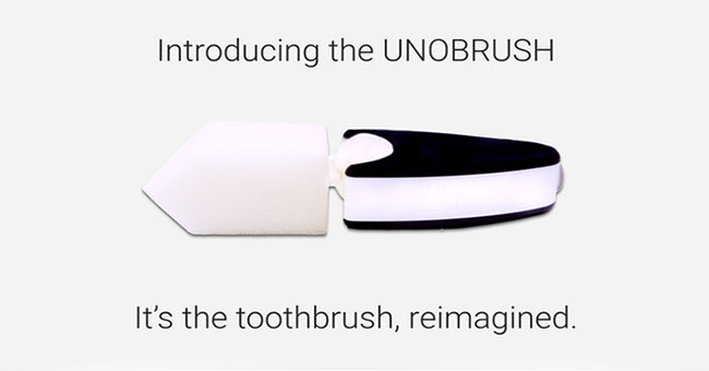 UNOBRUSH: Bàn chải que kem, ngậm 6 giây là răng miệng sạch bong không cần chải