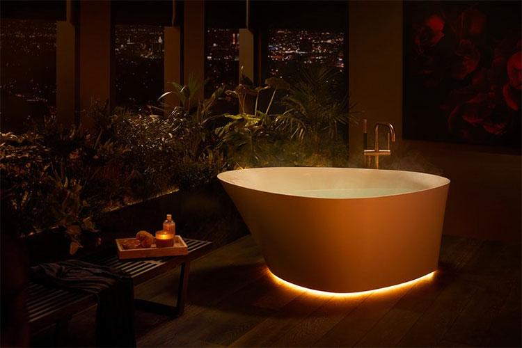 Độc lạ phòng tắm thông minh điều khiển bằng giọng nói