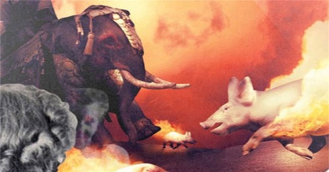 Quái chiêu biến lợn thành vũ khí hủy diệt cực hiểm thời xưa