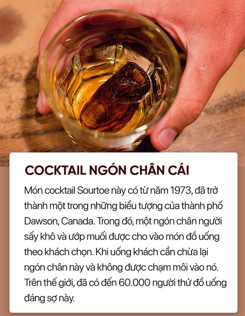 Có những loại đồ uống mà nghe thành phần thôi đã muốn... chạy xa ngàn cây số