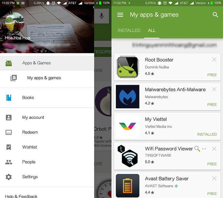 Cách khôi phục lại các ứng dụng đã xóa trên Android
