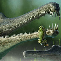 Phát hiện hoá thạch loài ếch cổ nhất ở Bắc Mỹ