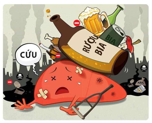 Uống nhiều bia rượu có khả năng mắc những bệnh ung thư nào?