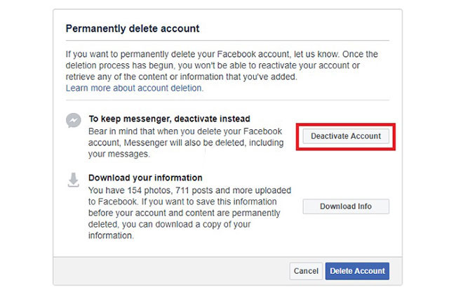 Cách sử dụng Messenger mà không cần Facebook