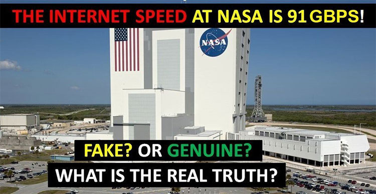 Lời đồn tốc độ Internet của NASA đạt mức 91 Gb/s, download phim chỉ trong 1 giây có phải là sự thật?