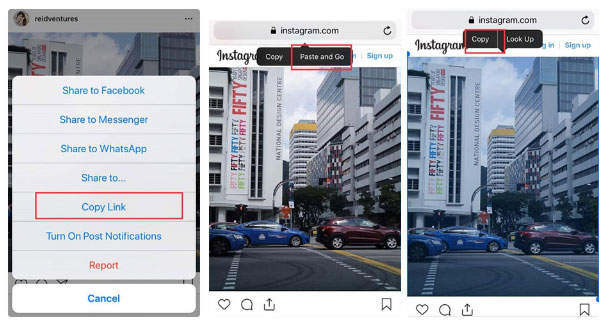 Cách tải ảnh Instagram về iPhone không cần phần mềm
