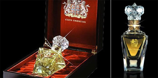Chiêm ngưỡng lọ nước hoa 30 tỷ đồng nạm kim cương, dát vàng