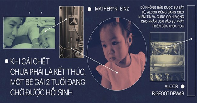 Khi cái chết chưa phải là kết thúc, một bé gái 2 tuổi đang chờ được hồi sinh