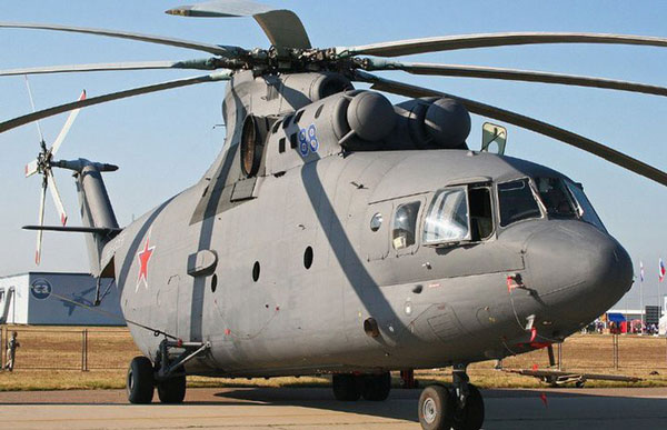 Khám phá trực thăng khổng lồ Mi-26 của Nga: Đã từng chở hóa thạch voi ma mút và máy bay chở khách cỡ nhỏ