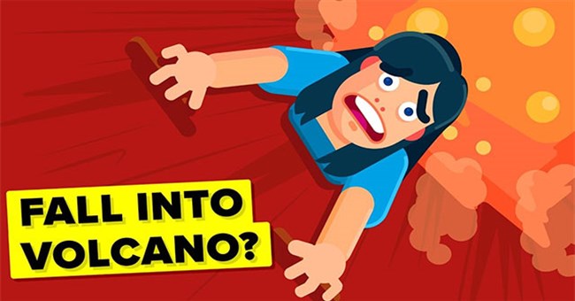 Chuyện gì xảy ra khi bạn rơi vào một ngọn núi lửa đang hoạt động?