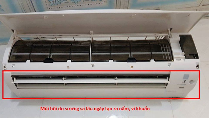 Nguyên nhân và cách khắc phục tình trạng máy lạnh có mùi hôi