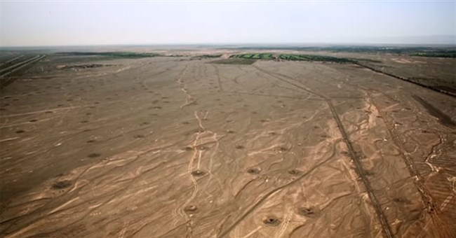 Khám phá kỳ quan cổ đại nối 1.000 giếng dẫn nước dưới sa mạc Trung Quốc