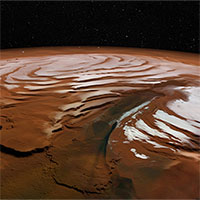 NASA phát hiện khối băng khổng lồ trên sao Hỏa