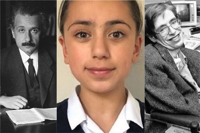 Bé gái có bộ óc thiên tài, IQ vượt cả Albert Einstein và Stephen Hawking