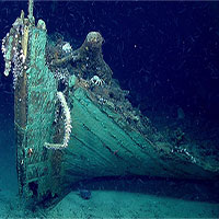 Bất ngờ phát hiện xác tàu đắm thế kỷ 19 bí ẩn ở Vịnh Mexico