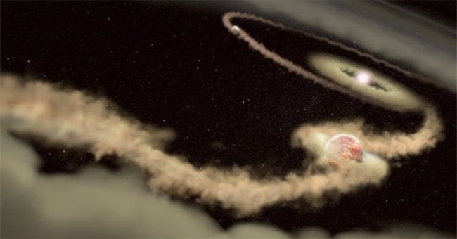 Lần đầu ghi được hình ảnh hành tinh "ăn" vật chất quanh sao trẻ