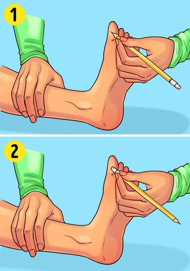 Các mẹo kiểm tra sức khỏe cực đơn giản
