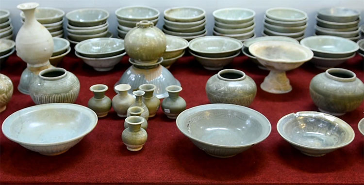 Trưng bày kho cổ vật trong 9 con tàu đắm